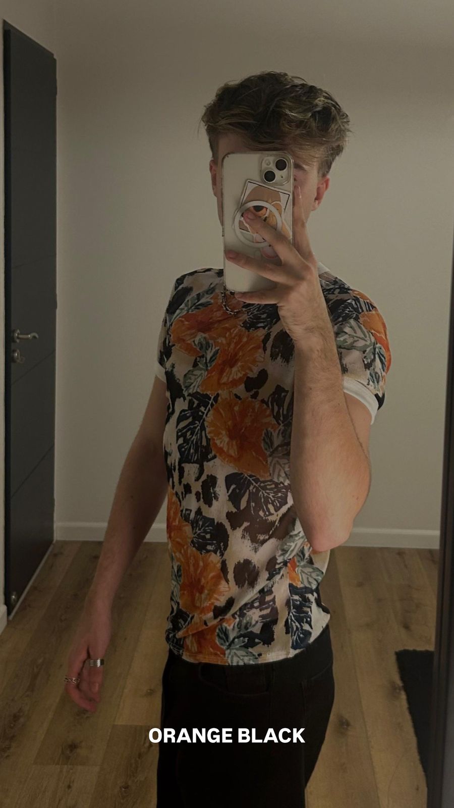 Remera Microtul MC Estampado